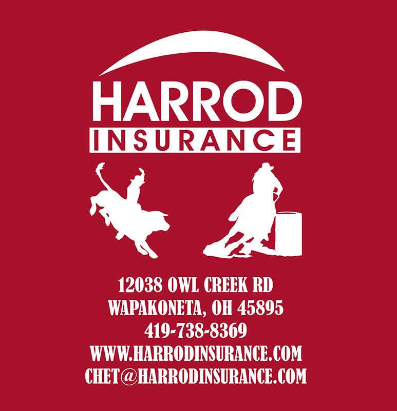 photo of Harrod Insurance logo for rodeo